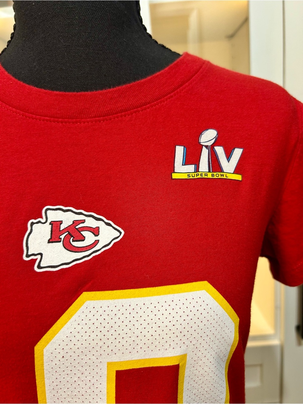 Tyreek Hill Kansas City Chiefs Nike Shirt Jersey Super Bowl LIV Red, Size Small